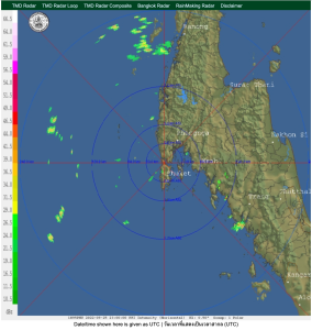 Phuket radar weather