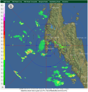 Phuket radar weather