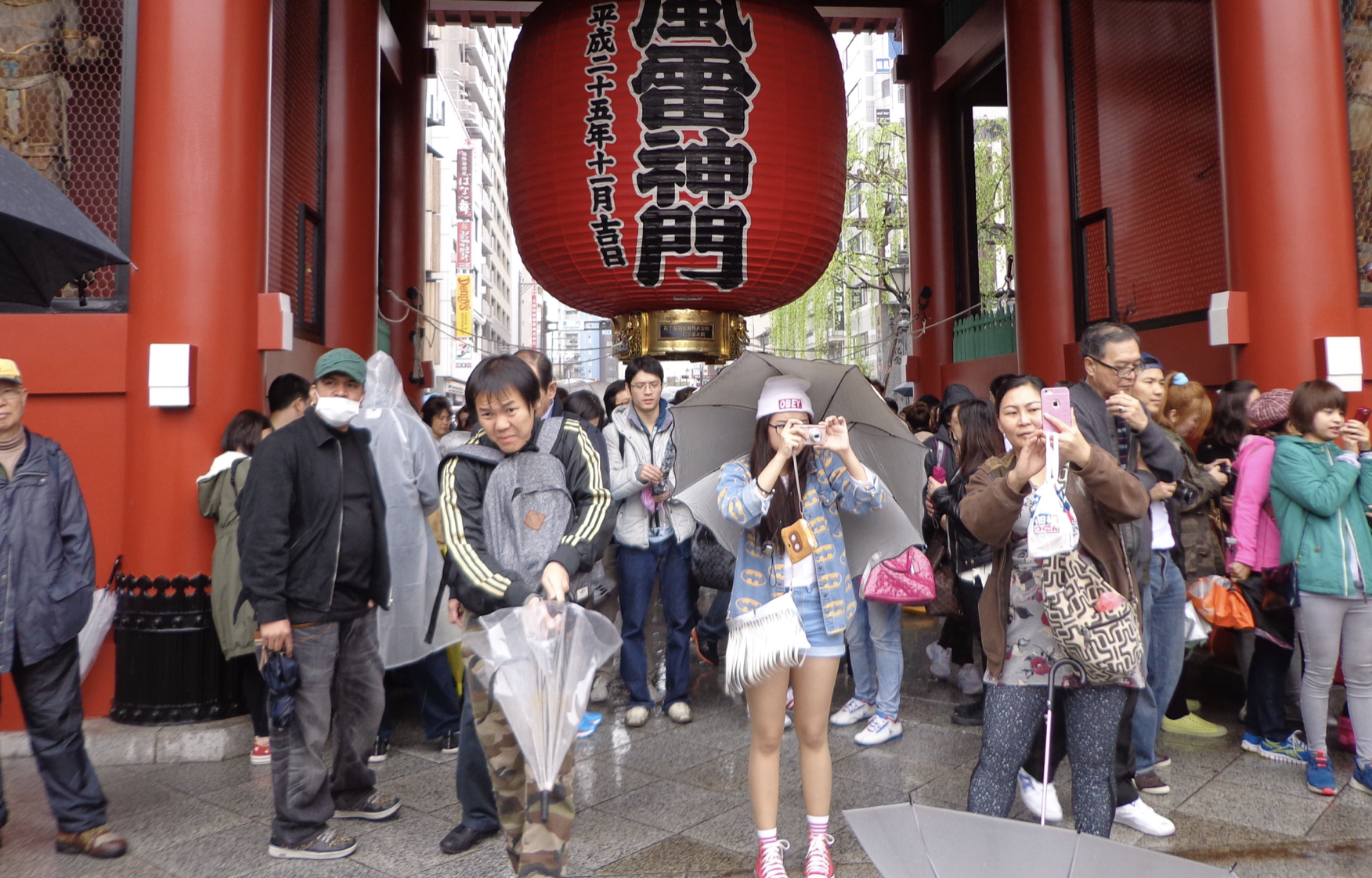 Thailand tourists in Japan