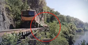 New Zealander falls from death railway