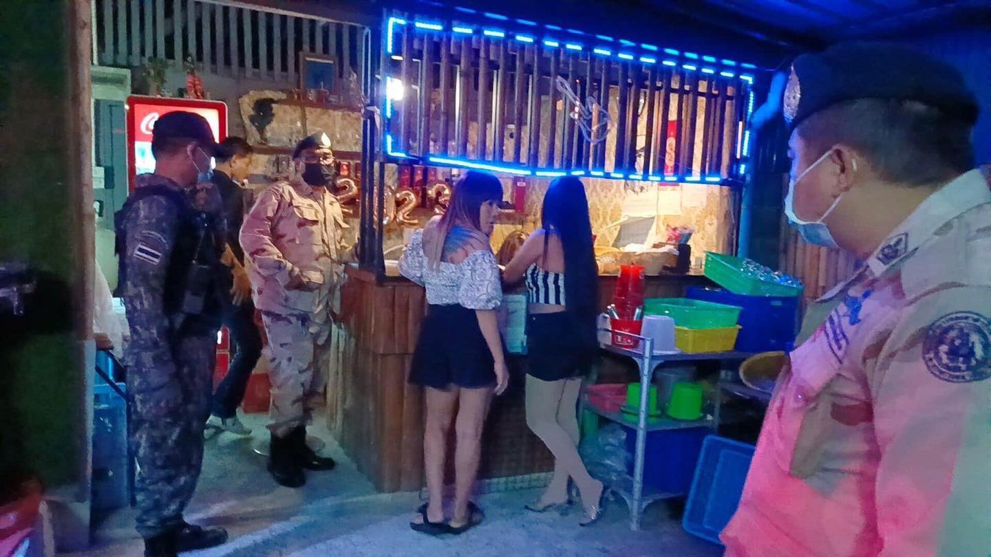 Phuket Town pub raid