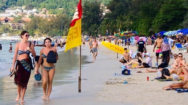 Phuket tourists beach 2023