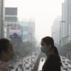Smoke and air pollution around Thailand