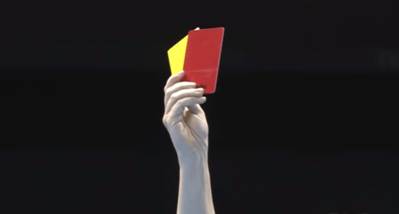 Red and yellow card penalties for tourists