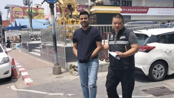 Indian arrested over gambling in Pattaya