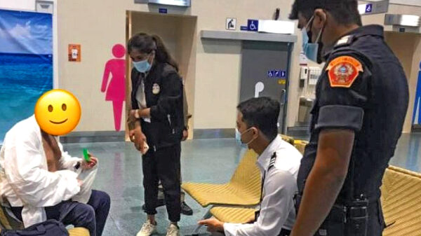 Russian tourist gets stuck in Phuket Airport