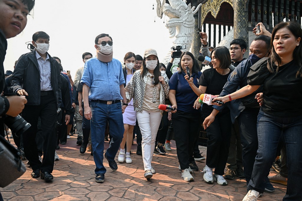Thaksin Shinawatra in Chiang Mai